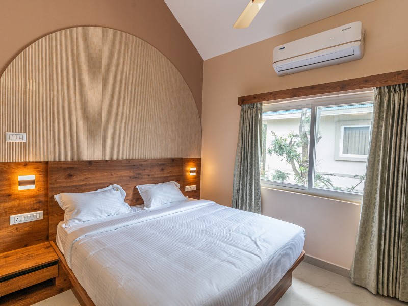 Air conditioned room at MSB Silver Spring one of the best Yelagiri Hills resorts